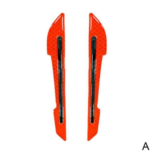 1 Pair Car Rearview Mirror Reflective Sticker Car-styling Safety Warning Reflective Sticker Car Rearview Mirror Decorative Strip Reflective Car Stickers Set Rearview Mirror Reflective Warning Stickers Car Side Reflective Stickers