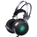 Luxury Proffesional Studio Gaming PC Headphones With LED Lights In Modern Luxury Metal Design For Gamers and DJ