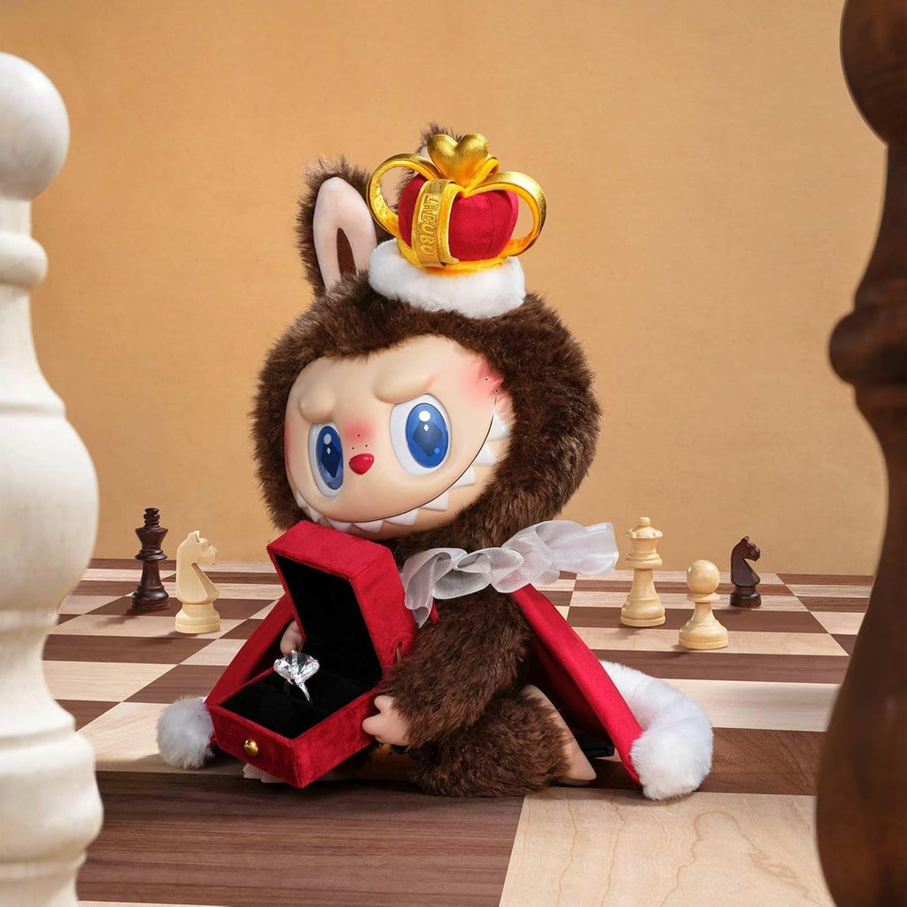 POP MART the Monsters Let'S Checkmate Series Vinyl Plush Doll, Toys for Proposal Gift, Modern Home Decor, Collectible Toy Gift for Girlfriend, Fiance