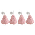 1PC/4PCS Strawberry Decorative Aromatic Candles Strawberry Shaped Scented Candle Mini Soy Wax Candle Small Scented Candle Wax Decorative Candle for Bedroom Bathroom Decoration Parties Soy Wax Scented Candle For Birthday Wedding Candle