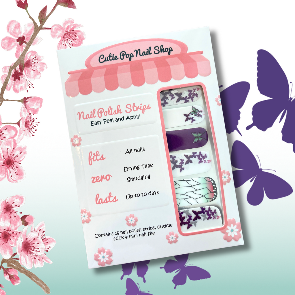 Press-On Nails – Butterflies