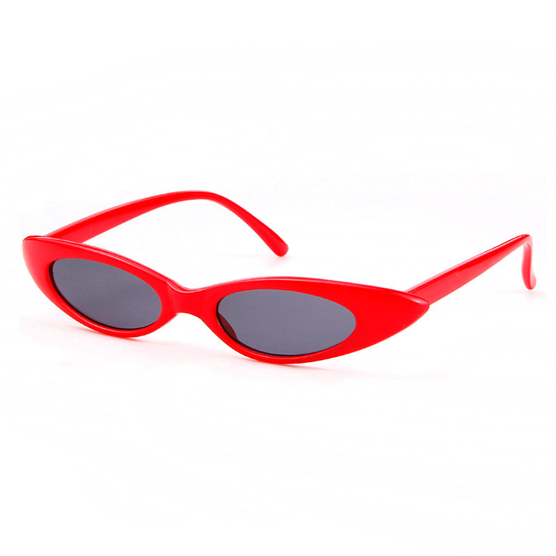 Cat Eye Sunglasses for Women Retro Narrow Pointy Cateye Cat Eye Sunglasses For  Women Vintage Style  Eyewear For Women/Men  oval Sun Glasses For Female