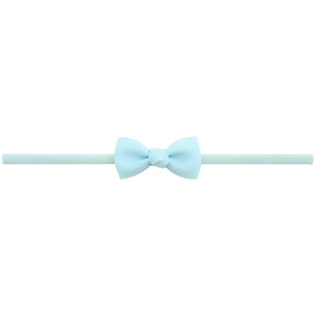 2Pcs/lot Baby Girls Headband Infant Hair Accessories Cloth Tie Bows Headwear Tiara Gift Toddlers bandage Ribbon Newborn Headwrap Gorgeous Hair Accessories For Babies