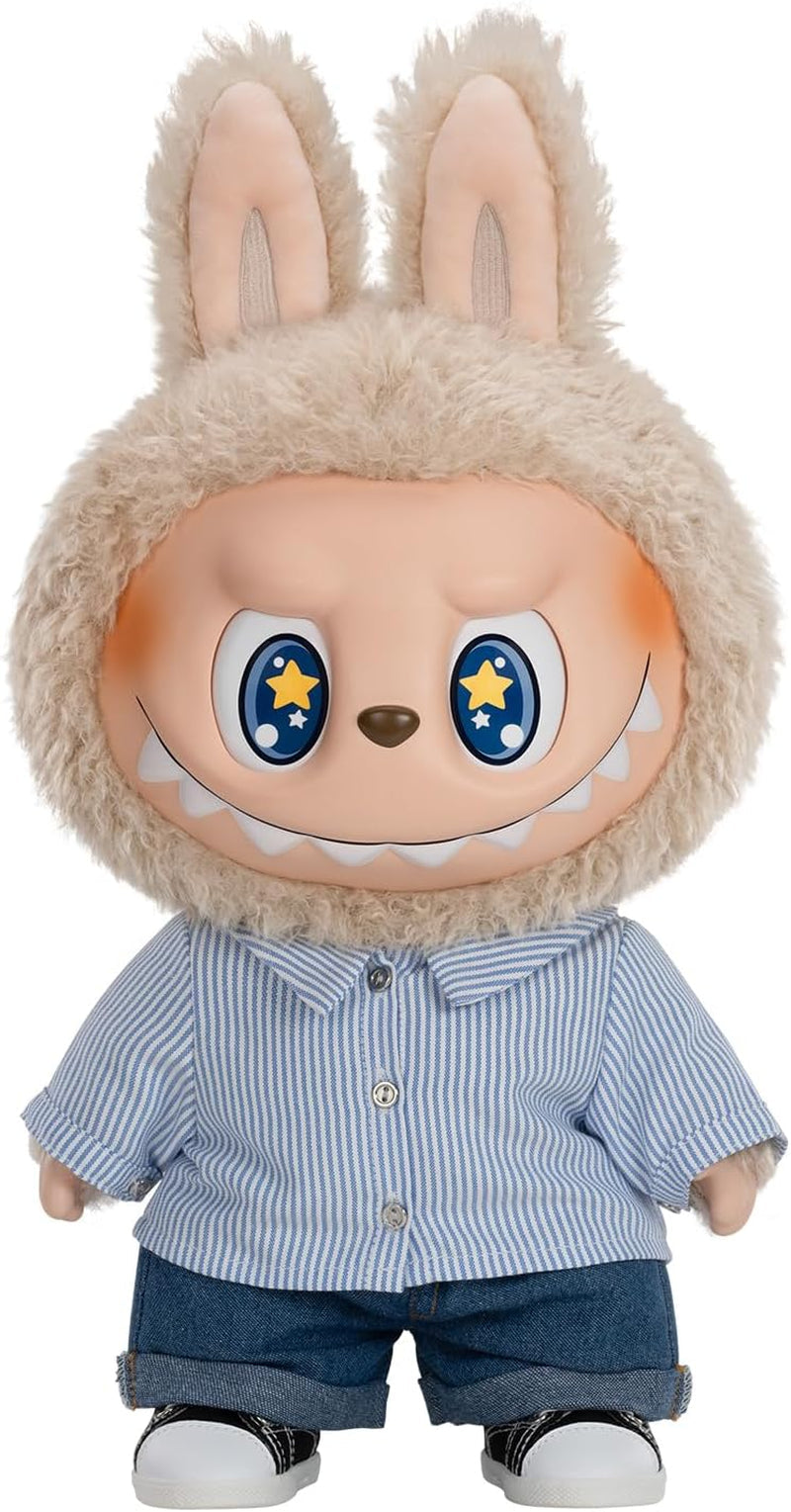 POP MART the Monsters - FLIP with ME Vinyl Plush Doll Action Figure, 15.75 Inches Height, Toys for Modern Home Decor, Collectible Toy Set for Desk Accessories, 1PC
