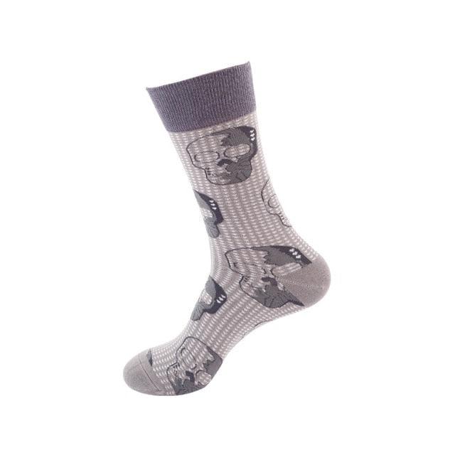 Women's Colorful Cotton Socks Fruits Banana Avocado Lemon Egg Cookie Donuts Food Happy Color Socks