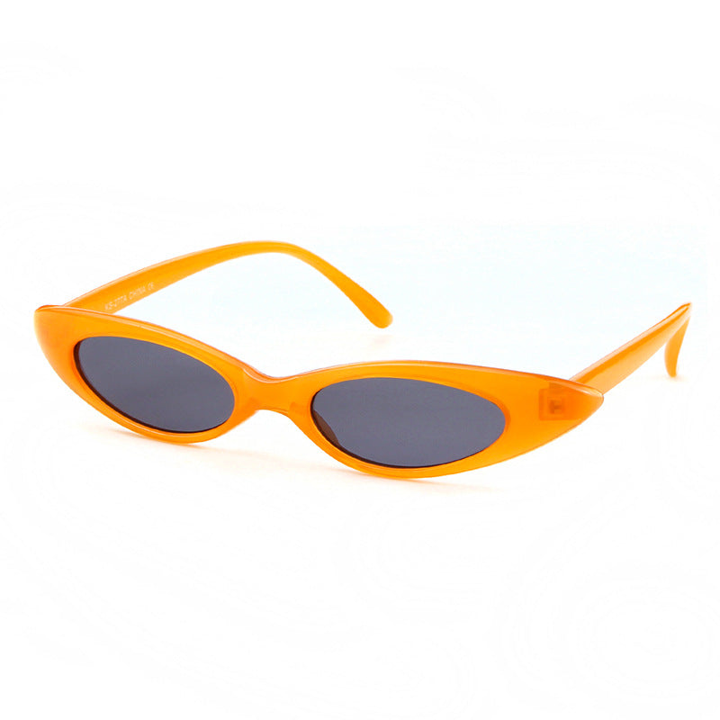 Cat Eye Sunglasses for Women Retro Narrow Pointy Cateye Cat Eye Sunglasses For  Women Vintage Style  Eyewear For Women/Men  oval Sun Glasses For Female