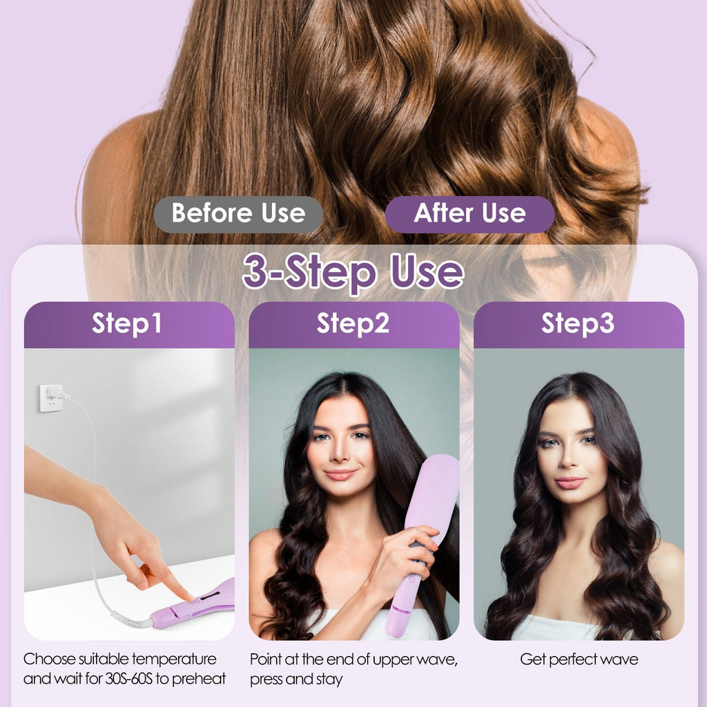 Deep Curling Wand with 5 Temps