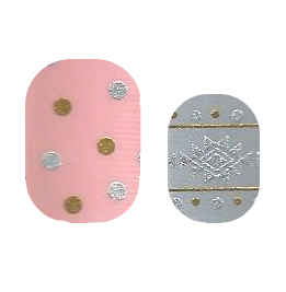 Pink and Gold Deco