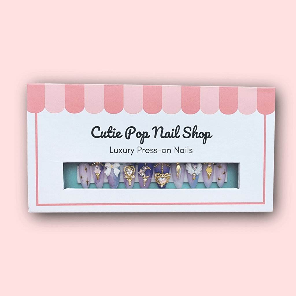 Press-On Nails – Princess Moon Saturn