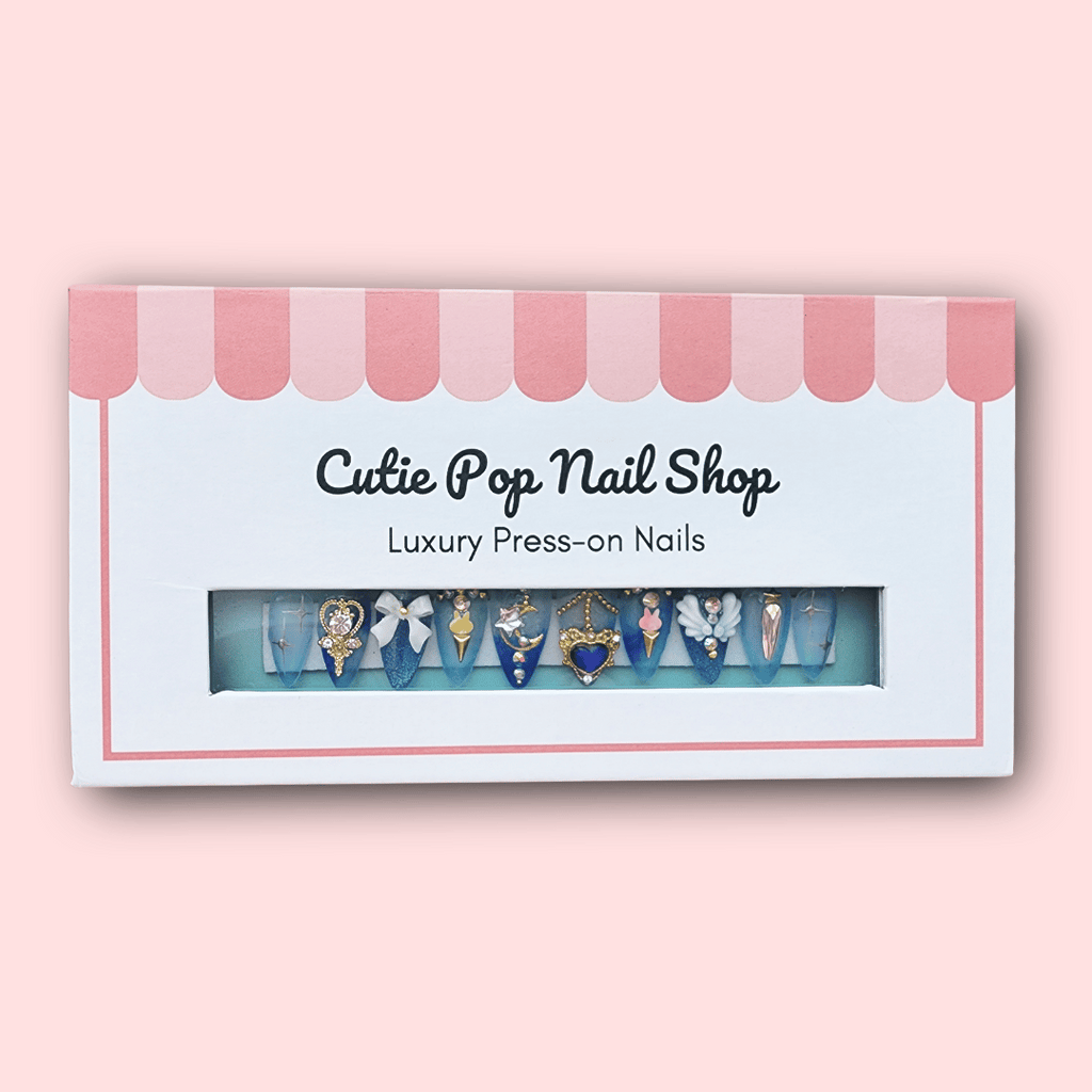 Press-On Nails – Princess Moon Mercury