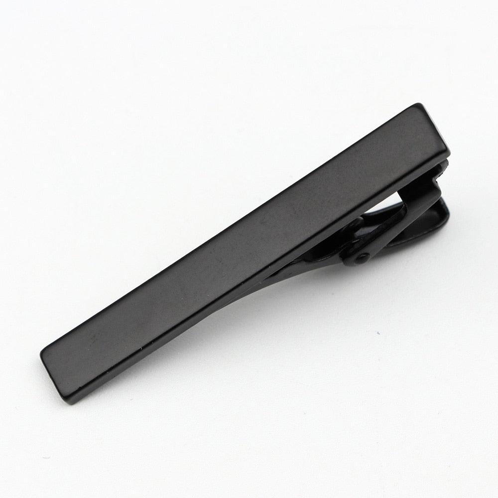 Simple Tie Clip For Men New Classic Fashion Quality Metal Fashion Solid Color Tie  Clips Men's Tie Clip Clothing Accessories Bright Colorful Practical Necktie Clasp Elegant Suit Accessories Comfortable Lightweight Tie Clips