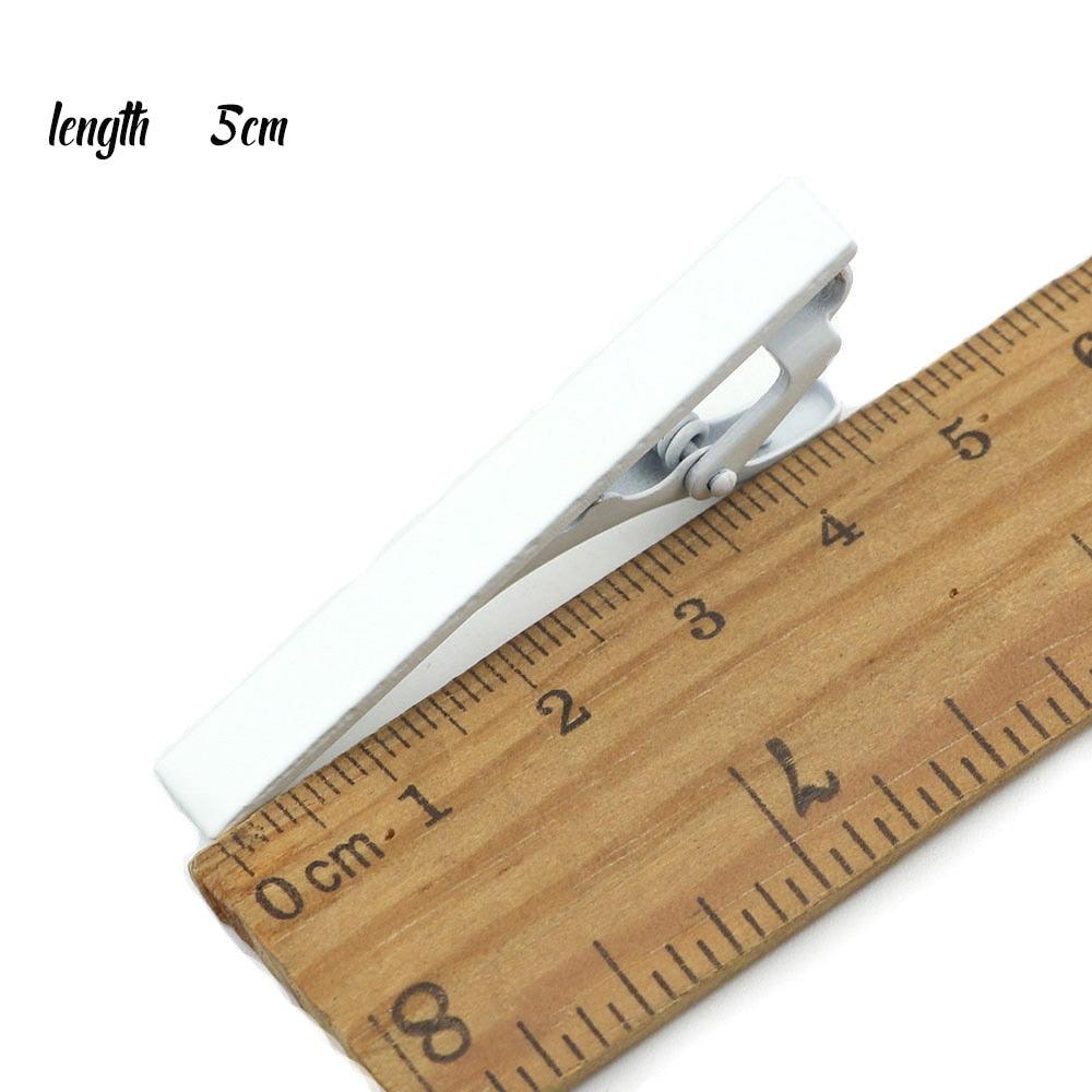 Simple Tie Clip For Men New Classic Fashion Quality Metal Fashion Solid Color Tie  Clips Men's Tie Clip Clothing Accessories Bright Colorful Practical Necktie Clasp Elegant Suit Accessories Comfortable Lightweight Tie Clips