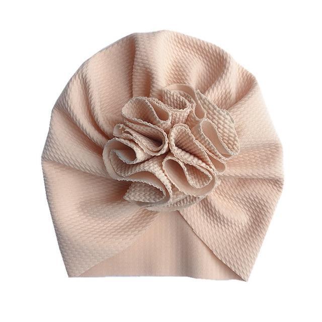 Modern New Lovely Flower Baby Girl Hat Turban Newborn Baby Cap Bonnet Kids Hat For Girls Baby In Trend Design