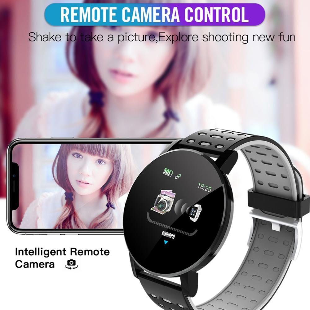 New Bluetooth Smart Watch For Men and Woman With Multifunction Blood Pressure Smartwatch  Sport Tracker Band For Android IOS and WhatsApp Connection