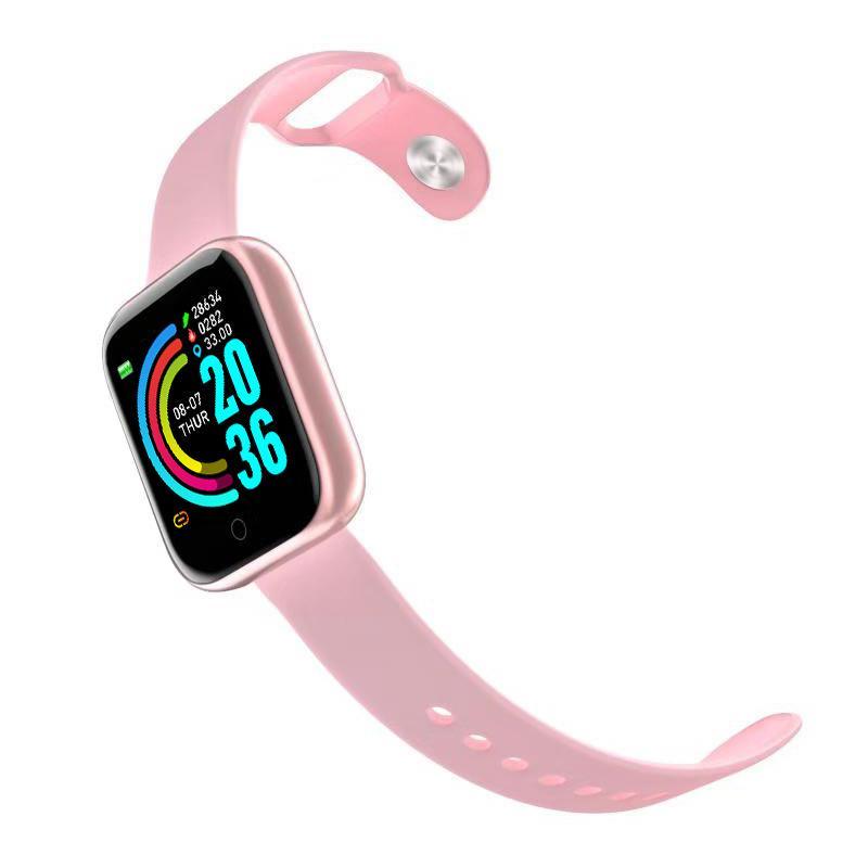 Elegant Popular Smart Watch For Women and Men D20 Pro Men Smartwatch for IOS and Android Sistems With Heart Rate Monitor Blood Pressure Sports Tracker Wristband