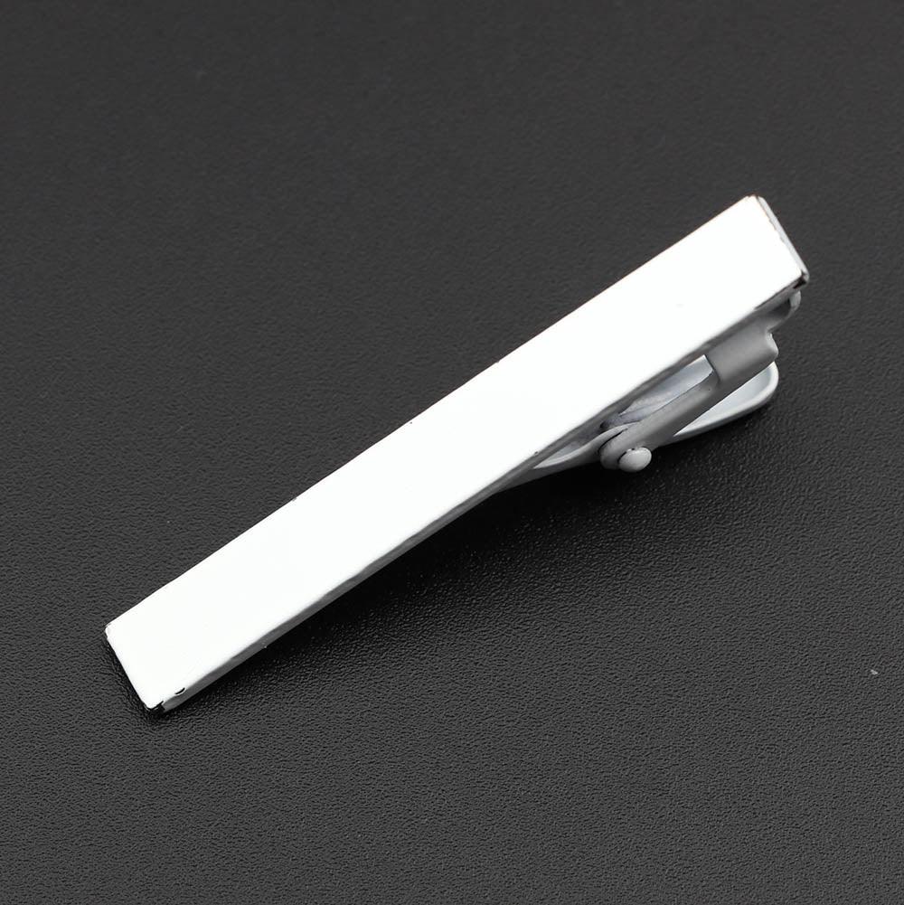 Simple Tie Clip For Men New Classic Fashion Quality Metal Fashion Solid Color Tie  Clips Men's Tie Clip Clothing Accessories Bright Colorful Practical Necktie Clasp Elegant Suit Accessories Comfortable Lightweight Tie Clips