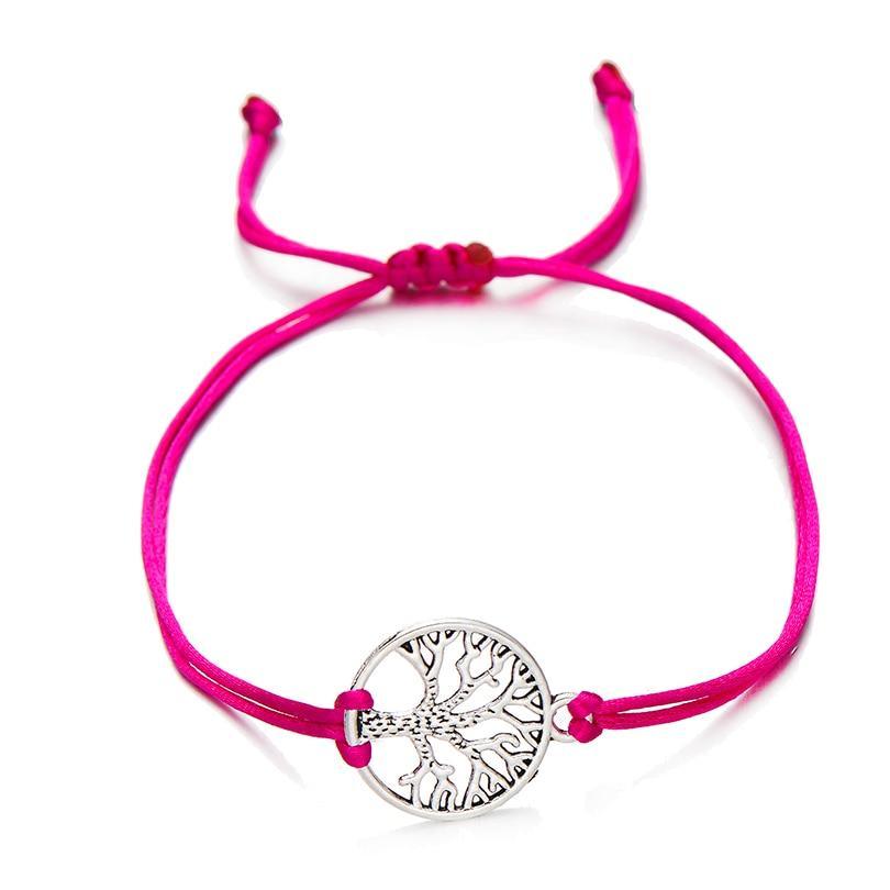 Modern Luxury Amazing Shiny Color Elegant New Life Tree Charm Fashion Bracelets For Women