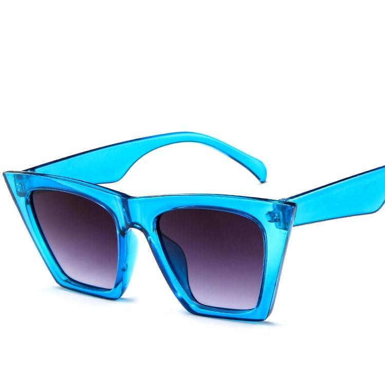 Vintage Luxury Sunglasses for  Women Candy Color Lens Glasses Classic Retro Outdoor Travel Lentes De Sol Mujer Glasses