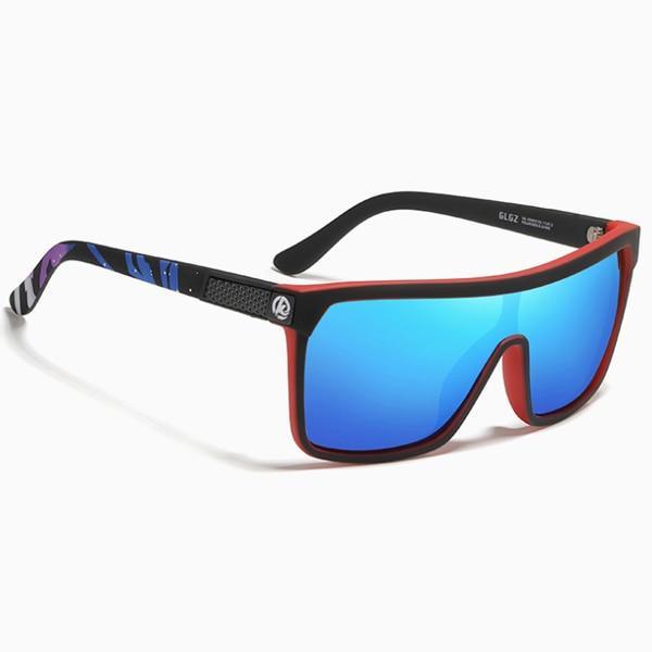 Sport New Siamese Men sunglasses PC+Metal Frame Colorful TAC Outdoor Sun Glasses Anti-Glare UV400 Travel Oversized Unisex Sunglasses Man and Woman SUnglasses