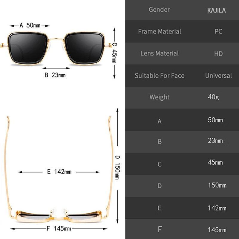 Trend Vintage Steampunk Sunglasses For Men Retro Metal Square Eyewear Trendy Brand Sunglasses For Mens In Elegant Luxury Retro Design