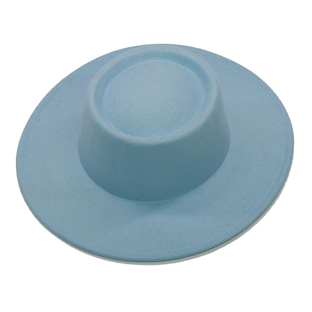 Simple Classic Unisex Fedora Hats Men Women Wide Brim Wool Jazz Hats Elegant Fedoras Hat for Women Lady Wide Brim Autumn Winter Cap Vintage Style Dress Formal Hat For Various Occasions 56-58CM