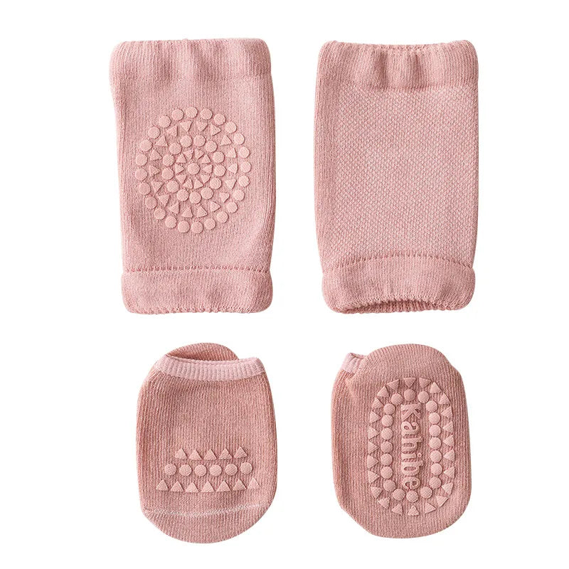 Anti-Slip Baby Knee Pads Set