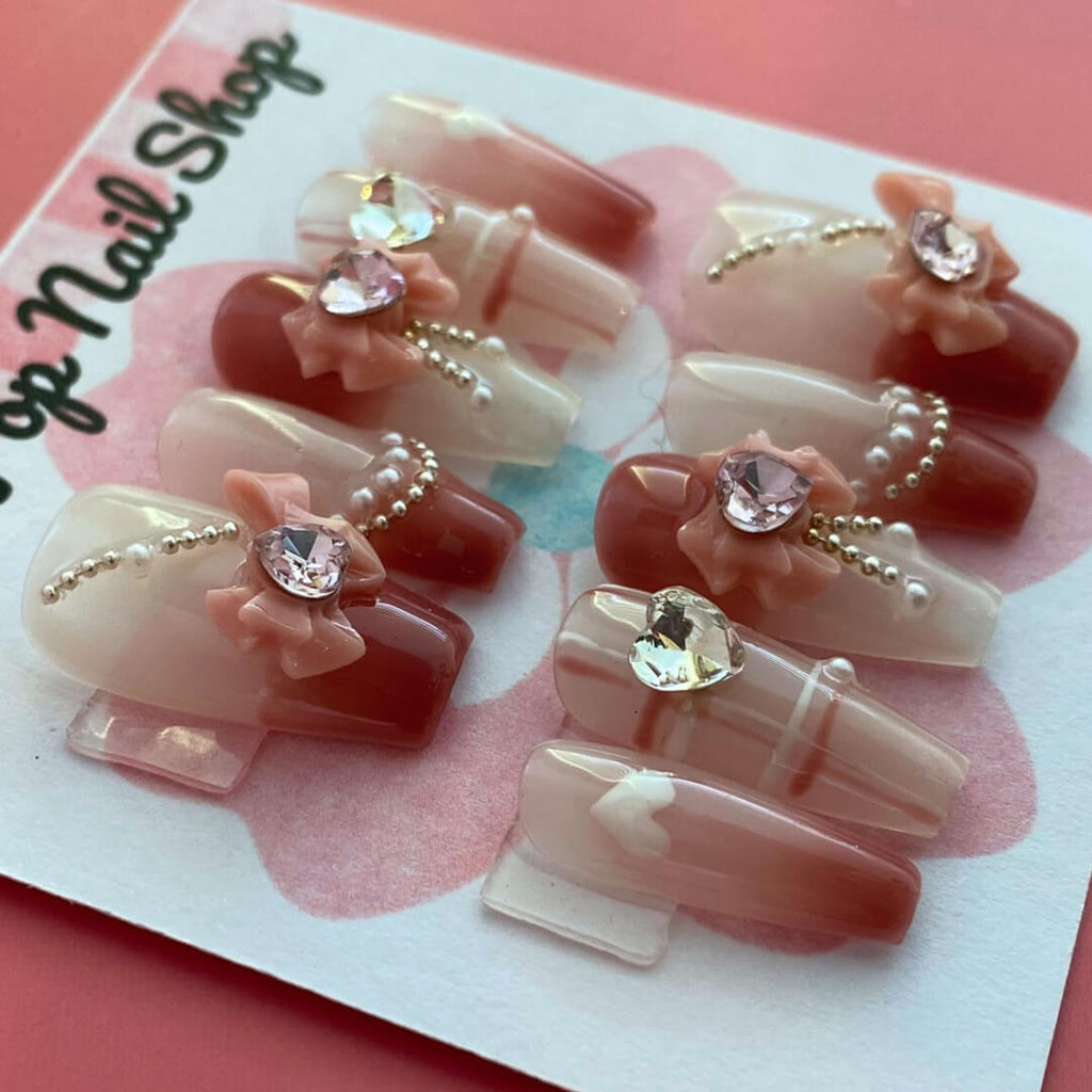 Press-On Nails – Soft Girly