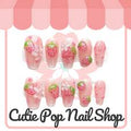 Press-On Nails – Sweet Strawberry