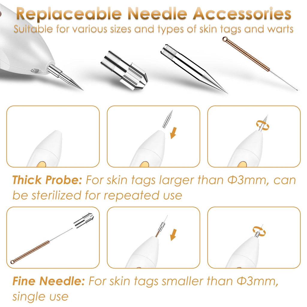 Rechargeable Mole & Wart Remover