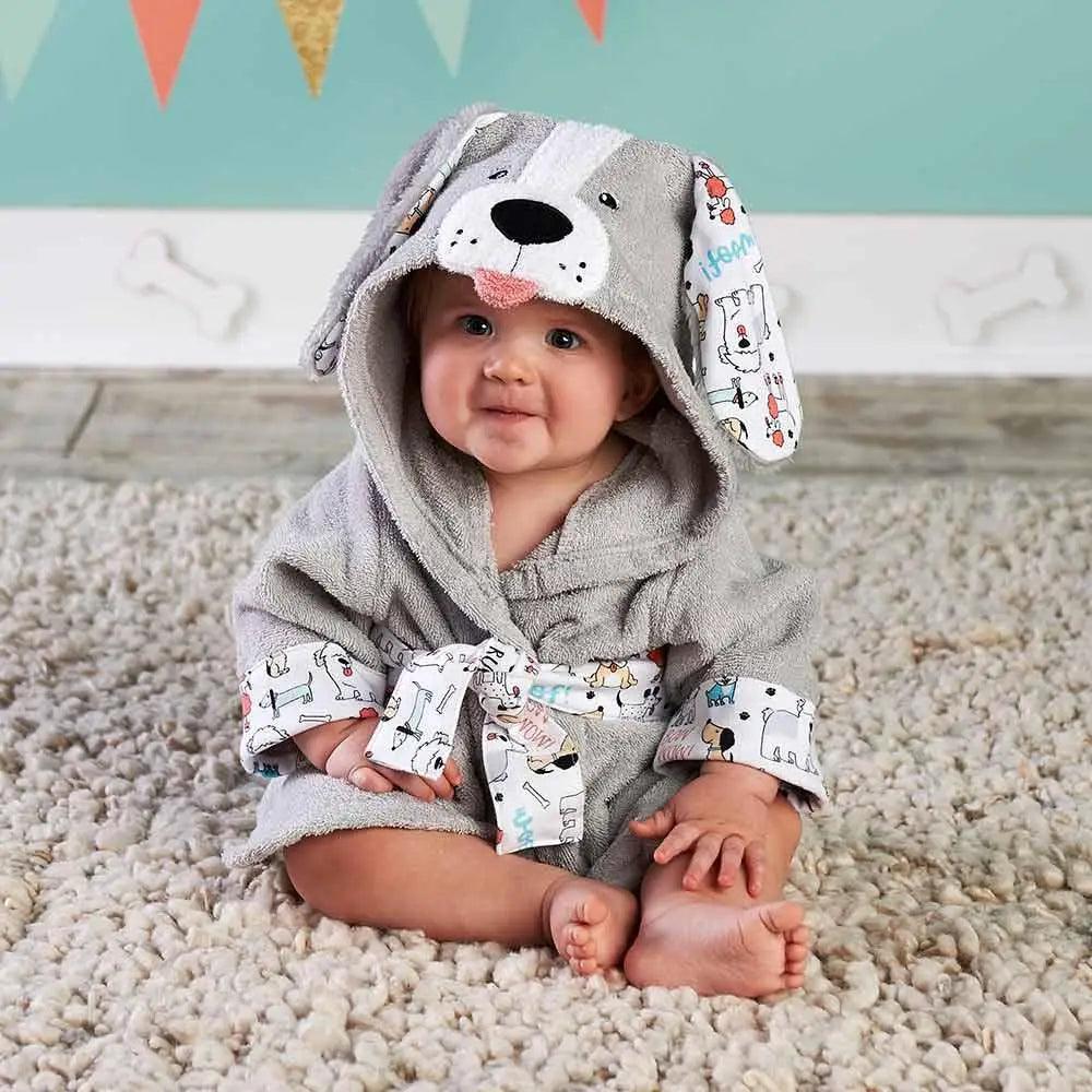 Baby Cute Mini Cartoon Bathrobes Soft Comfortable Bathrobe Warm Bath Towel For Babies Infants Beach Indoor Towel Durable Blankets