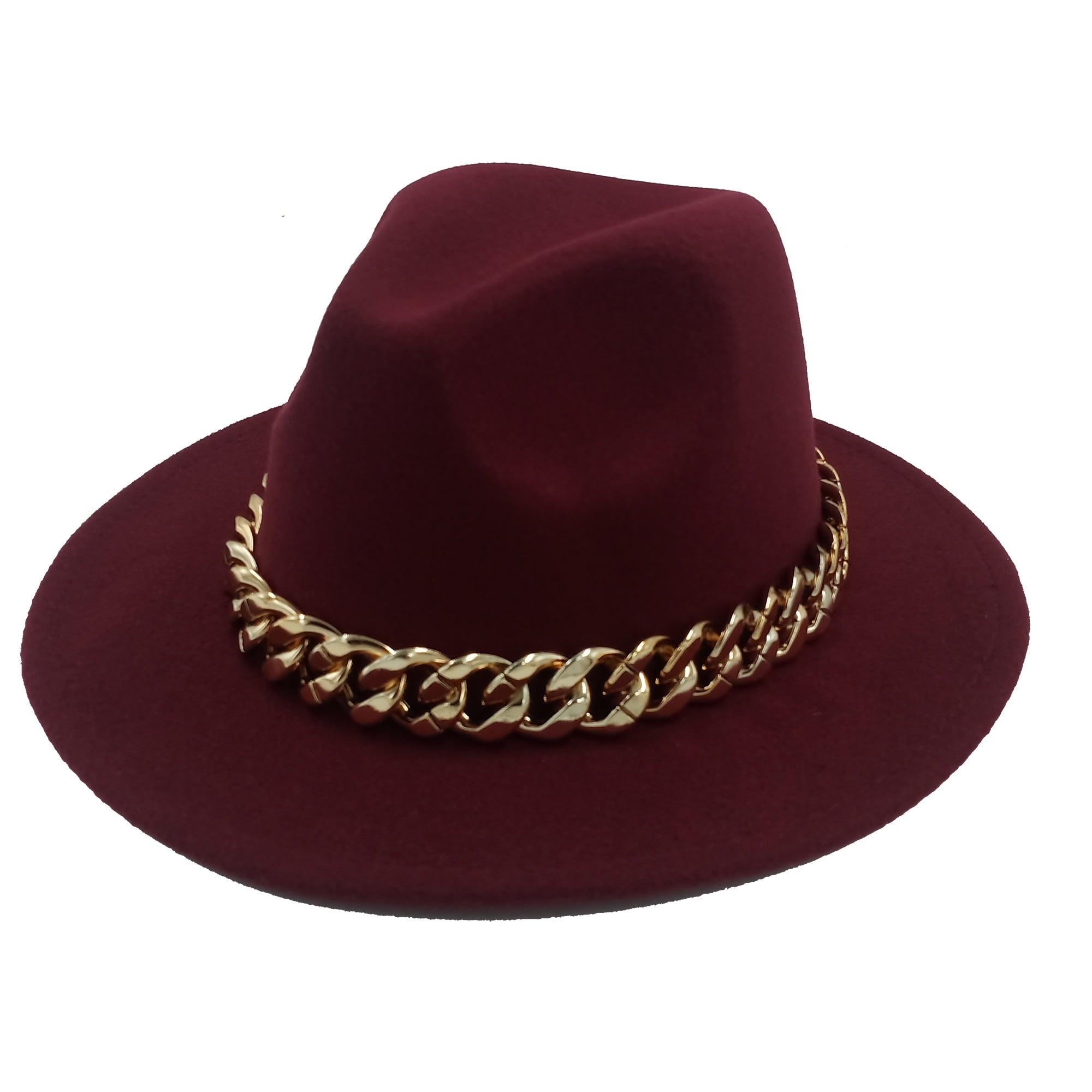 Blue White Men Fedora Unisex Solid Color Fedora Hat Fashion Solid Color Hat Bright Color Wide Brim Autumn Winter Retro Hat Two Tone Dress Hat 56-58CM