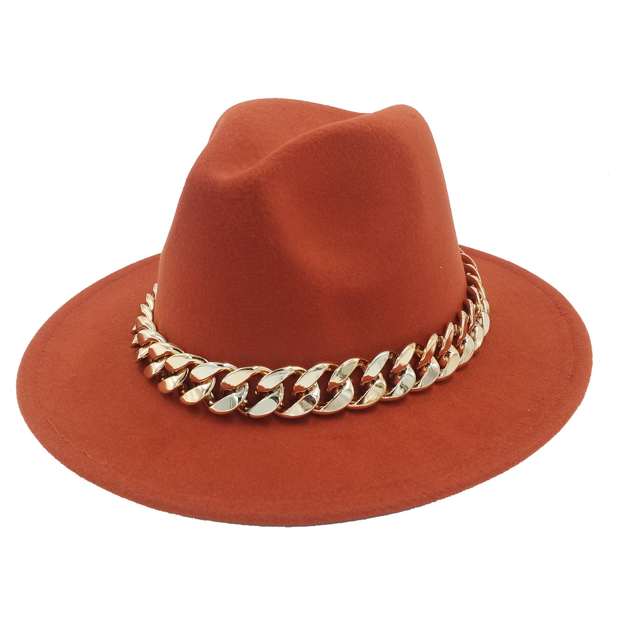 Blue White Men Fedora Unisex Solid Color Fedora Hat Fashion Solid Color Hat Bright Color Wide Brim Autumn Winter Retro Hat Two Tone Dress Hat 56-58CM