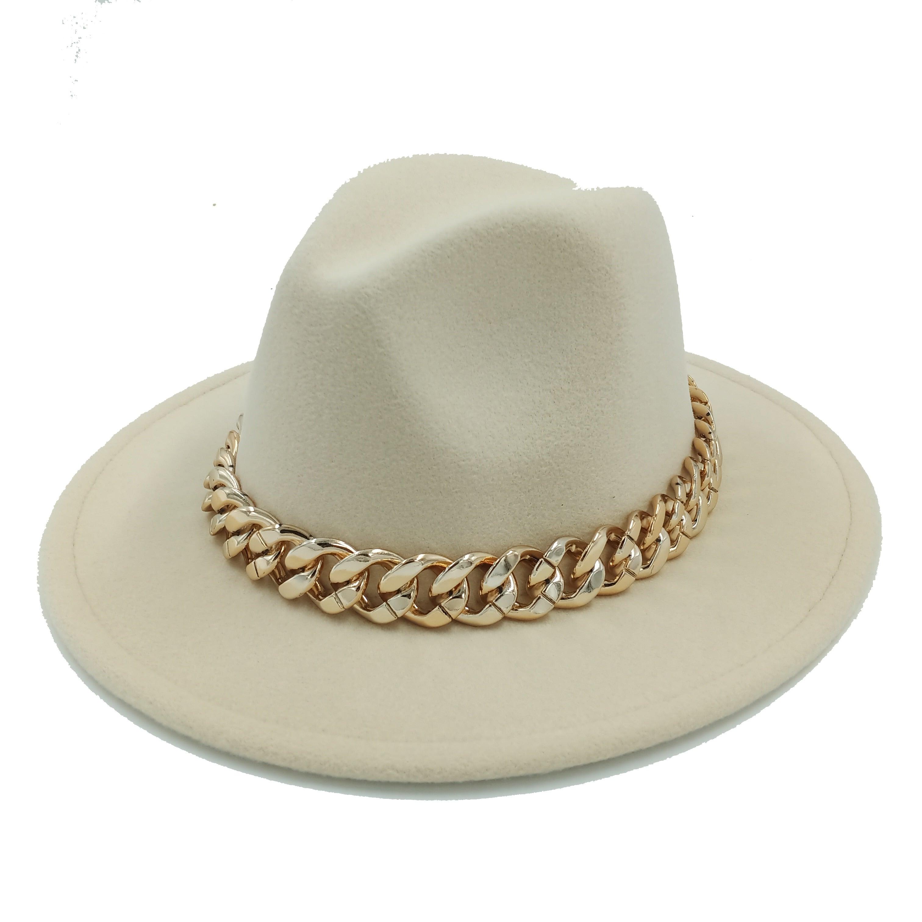 Blue White Men Fedora Unisex Solid Color Fedora Hat Fashion Solid Color Hat Bright Color Wide Brim Autumn Winter Retro Hat Two Tone Dress Hat 56-58CM
