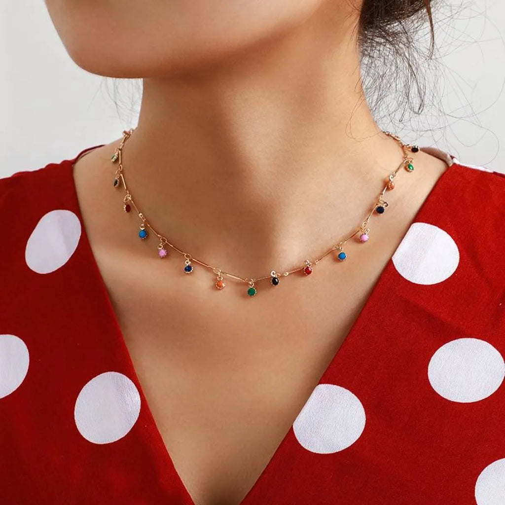 Bohemian Gold Necklace