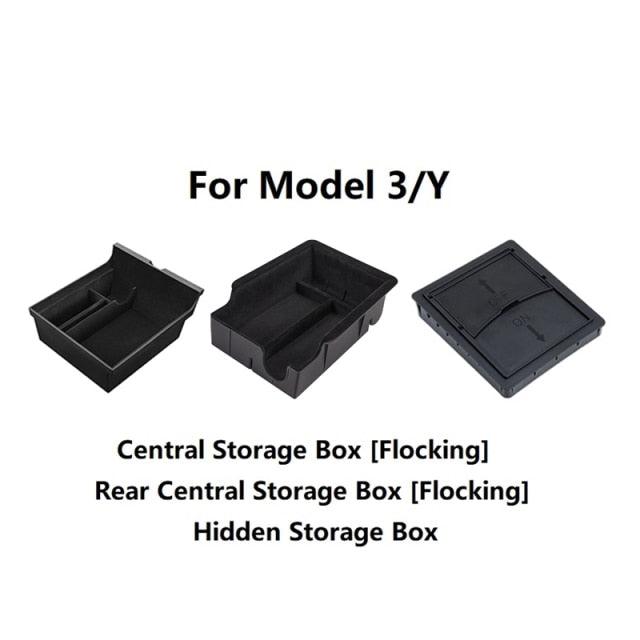 Car Central Storage Center Console Organizer Tray Box Organizer Container Flocking Storage  Organizer Rear Seat Center Storage Box Tray Organizer Container Center Console Organizer Tray Interior Accessories Case Holder Car Interior Accessories