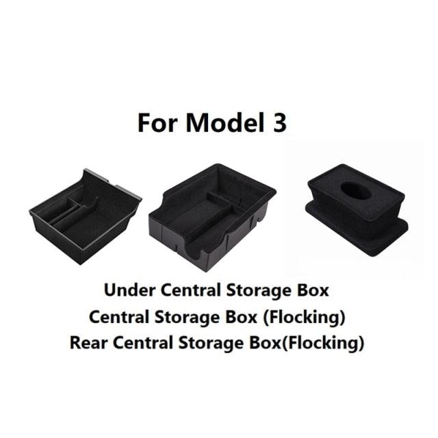 Car Central Storage Center Console Organizer Tray Box Organizer Container Flocking Storage  Organizer Rear Seat Center Storage Box Tray Organizer Container Center Console Organizer Tray Interior Accessories Case Holder Car Interior Accessories
