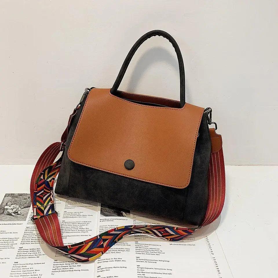 Casual Simple Leather Crossbody Bag For Women And Girls Designer Shoulder Messenger Travel Bag For Ladies