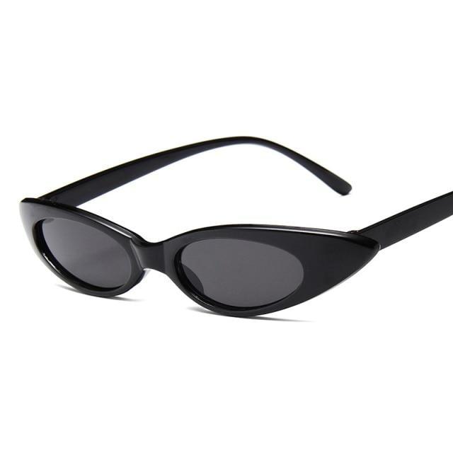 Cat Eye Sunglasses for Women Retro Narrow Pointy Cateye Cat Eye Sunglasses For  Women Vintage Style  Eyewear For Women/Men  oval Sun Glasses For Female