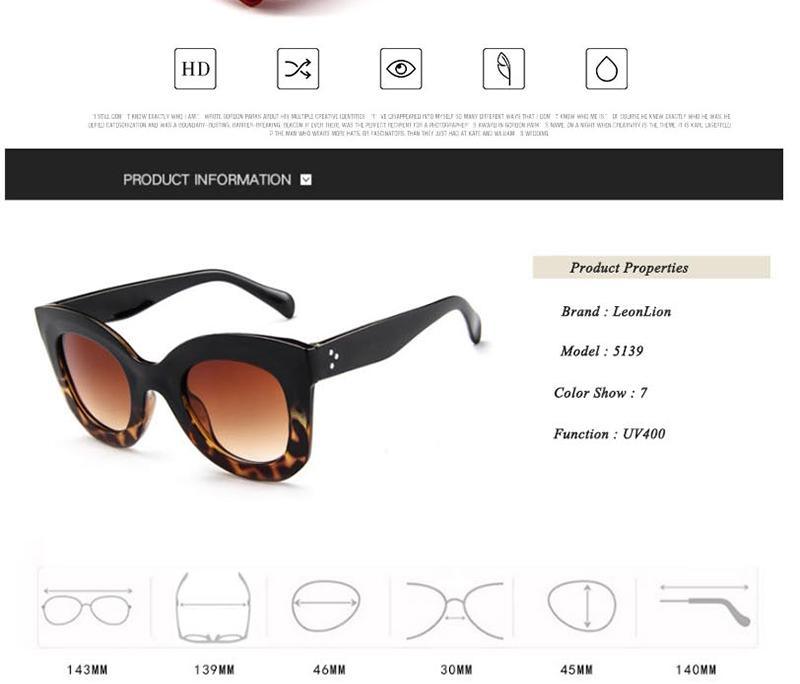 Cat Eyes Sunglasses for Women Polarized Oversized Fashion Vintage Eyewear for Driving Popular Vintage Sunglasses For  Women In Cat Eye Design Glasses For Women Men