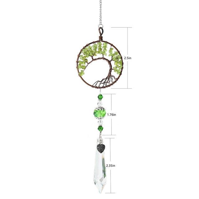Chandelier Crystals Ball Prism Pendant Maker Sun Catcher Crystal Rainbow Maker Drops Hang for Window Home Decor Car Charms Hanging  Wind Chimes Hanging Ornament Garden Decor