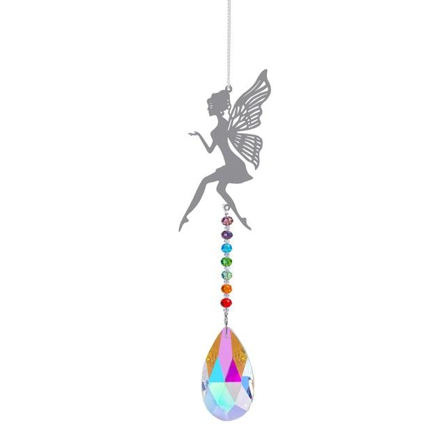Chandelier Crystals Ball Prism Pendant Maker Sun Catcher Crystal Rainbow Maker Drops Hang for Window Home Decor Car Charms Hanging  Wind Chimes Hanging Ornament Garden Decor