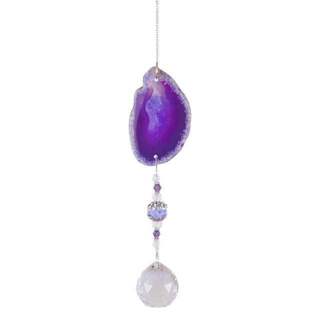 Chandelier Crystals Prisms For Window Sun-catchers Rainbow Chaser Amber Wind Chime Pendant Ball Colorful Beads Hanging Drop Handmade Jewellery Prisms Hanging Ornament Crystal Pendants For Home Office Garden  Wind-chime For Window Home Decor