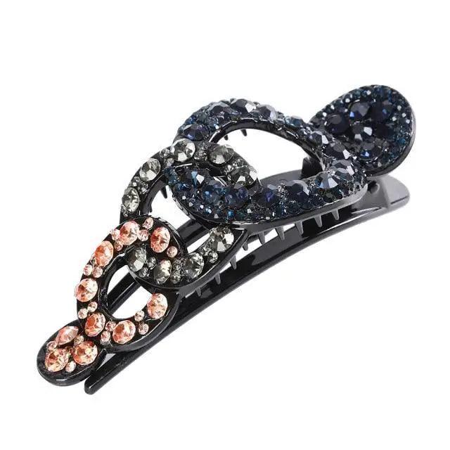 Charming Colorful Flower Red Hair Clip For Women Fashionable Design Beautiful Women Vintage Wedding Hair Clips Lightweight Hair Jewelry Excellent Women Gift