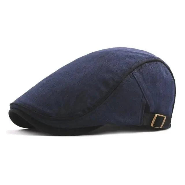 Classic Fashion Men’s Autumn Cap For Men Retro Casual Design Four Season Hats For Boys Vintage Design Flat Caps For Men
