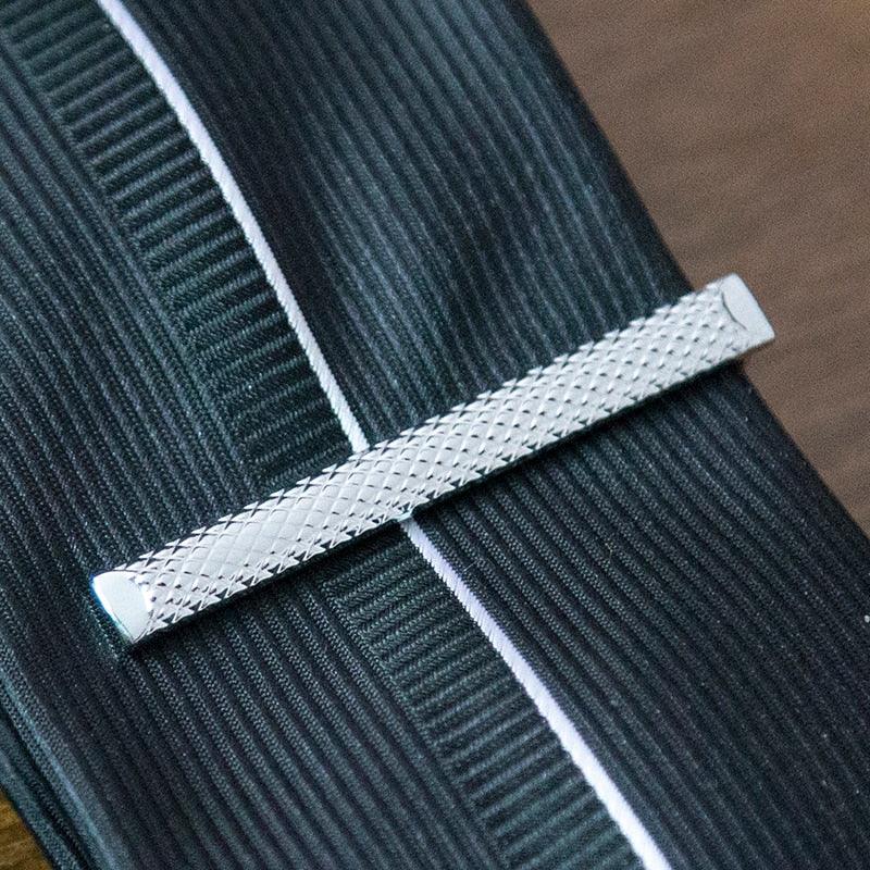 Classic Tie Clip Bright Stainless Steel Jewelry Tie Clip Necktie Clips Wedding Charming Gifts Tie Clip For Men Vintage Necktie Clips For Party Creative Gifts Tie Clip For Men
