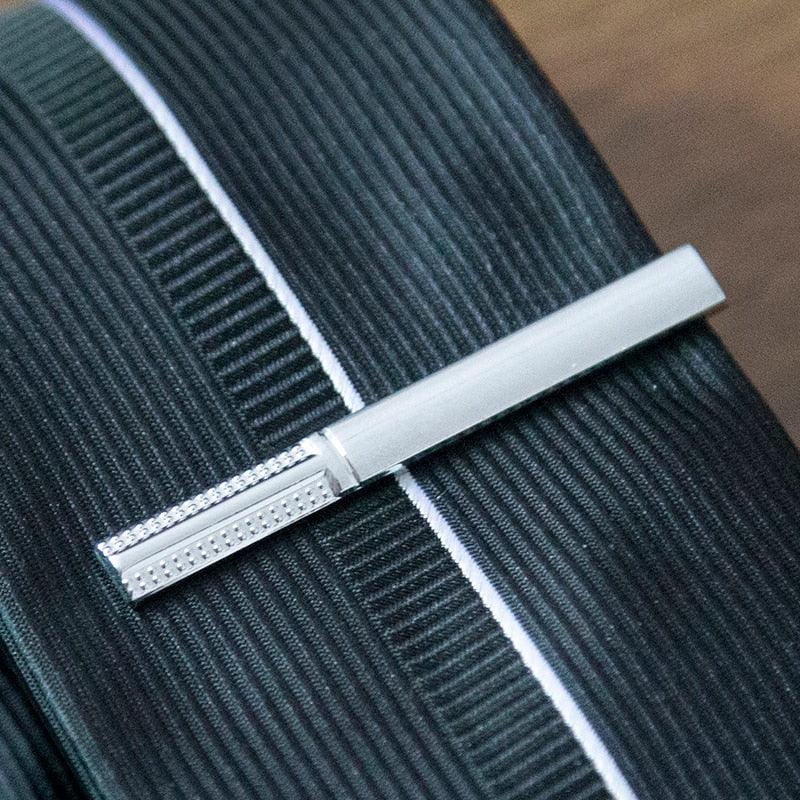 Classic Tie Clip Bright Stainless Steel Jewelry Tie Clip Necktie Clips Wedding Charming Gifts Tie Clip For Men Vintage Necktie Clips For Party Creative Gifts Tie Clip For Men