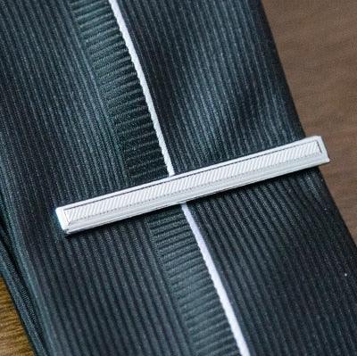 Classic Tie Clip Bright Stainless Steel Jewelry Tie Clip Necktie Clips Wedding Charming Gifts Tie Clip For Men Vintage Necktie Clips For Party Creative Gifts Tie Clip For Men