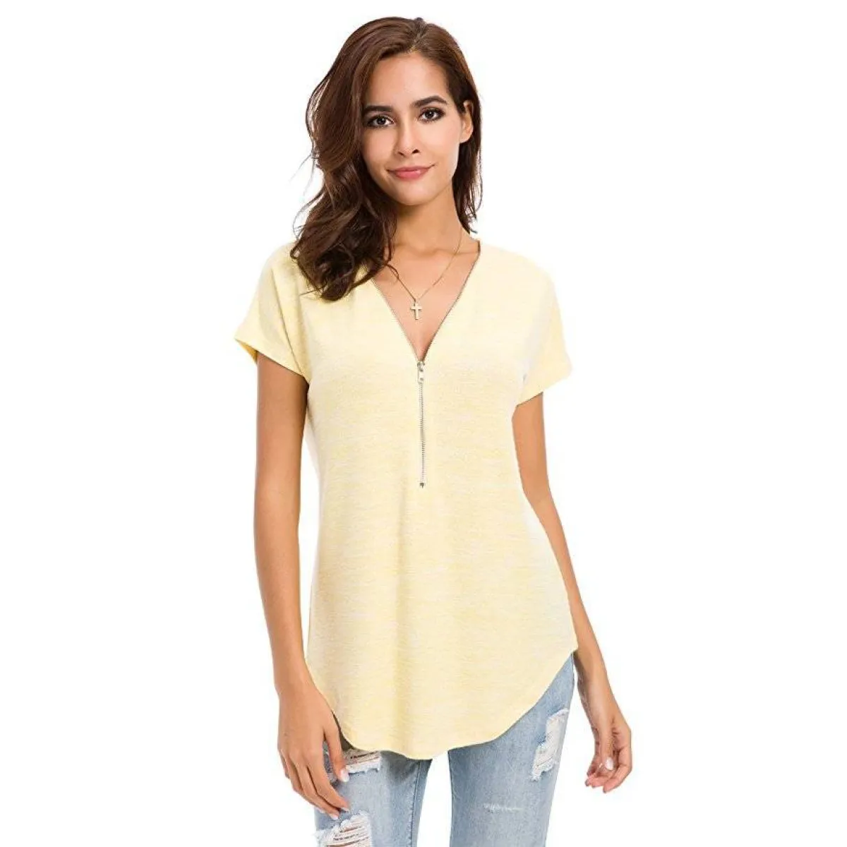 Colorful Cotton Women's T