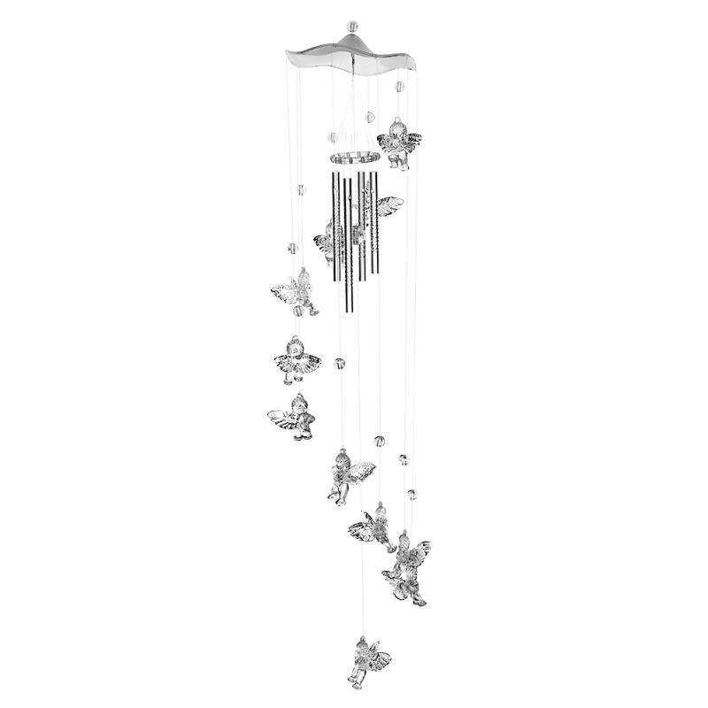 Creative Lucky Humming Bird Mobile Hanging Wind Chimes Bells Ornaments Hanging Gifts Dream-catcher Pendant Wall Home Car Decor Garden Wedding Window Decoration