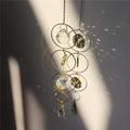Crystal Dream Wind Chimes Dream Catcher Gifts Wall Hanging Home Decoration Window Wind Spinner OrnamentFor Bedroom Living Room Decoration Creative Girls Gifts Photography